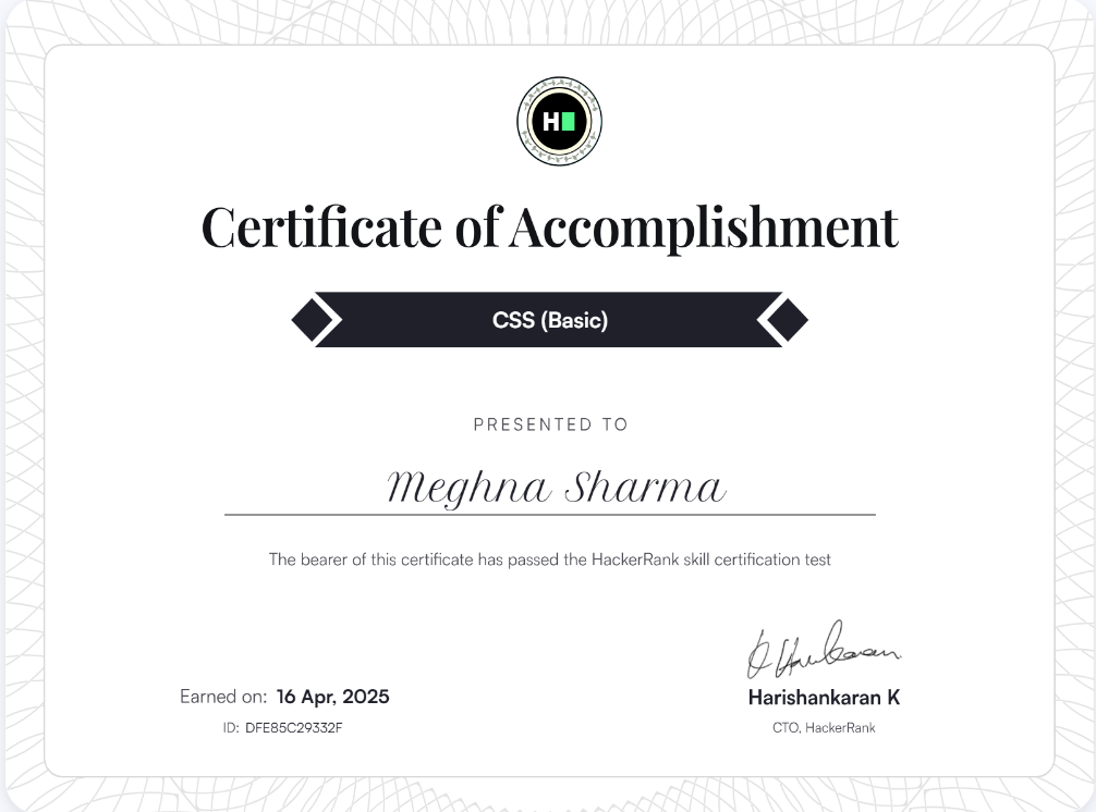 Coursera Certificate